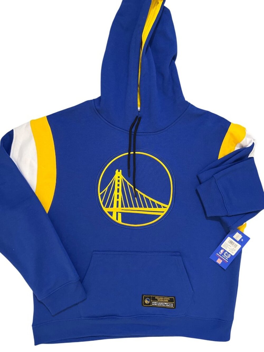 New men's NBA Golden State Warriors hoodie sweatshirt size L large‎